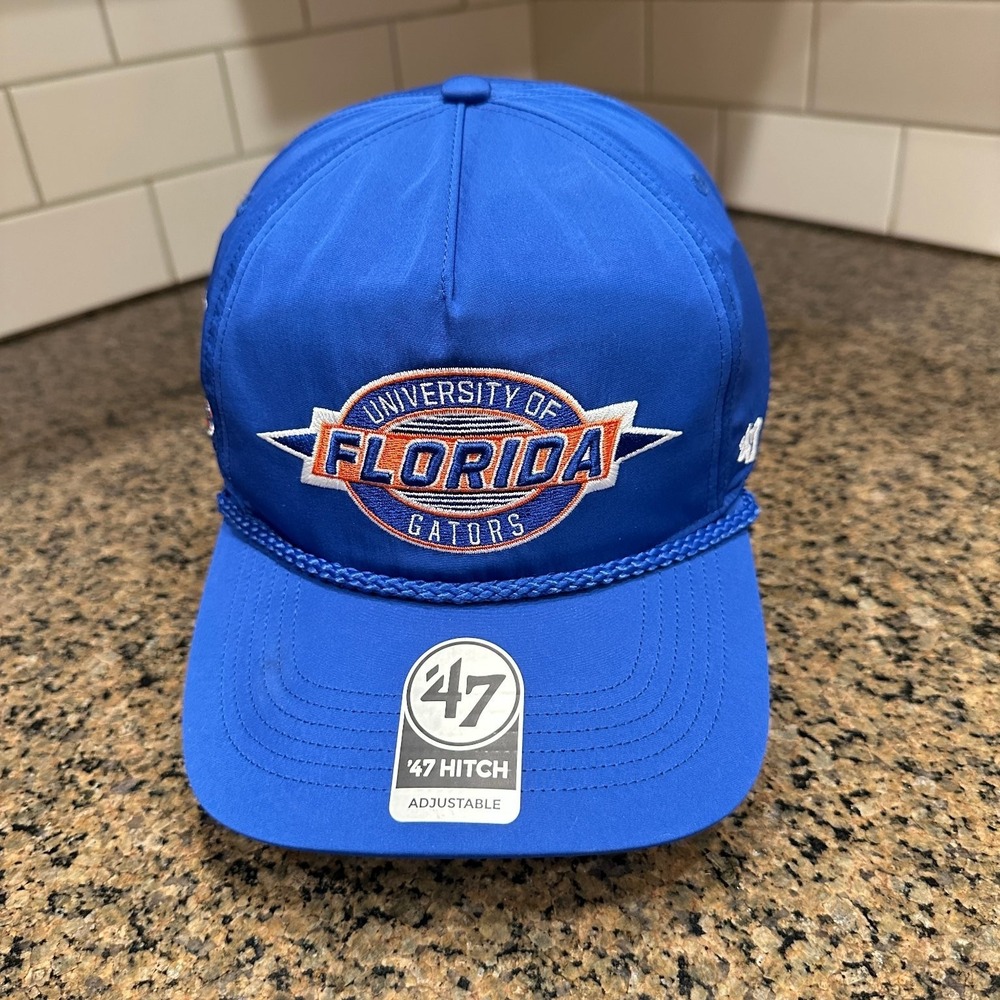 Florida Gators '47 Hitch Snapback Hat Men's Adjustable Royal Blue Nylon